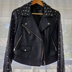 Zara's Black leather Jacket